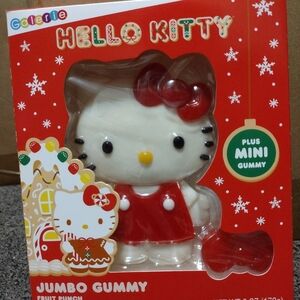 Hello Kitty Jumbo Gummy Plus Mini Gummy Fruit Punch Flavor